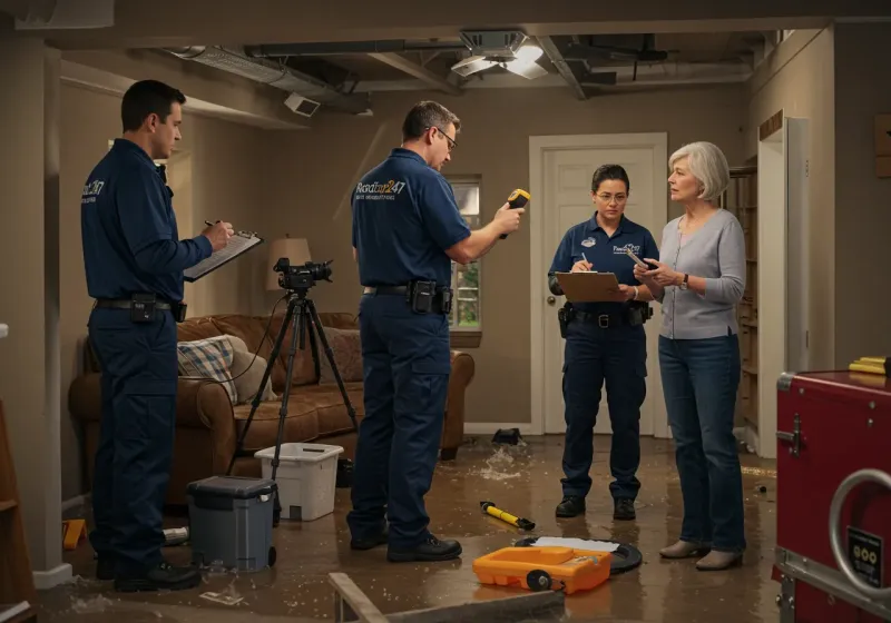 Water Damage Assessment and Insurance Documentation process in Lovingston, VA