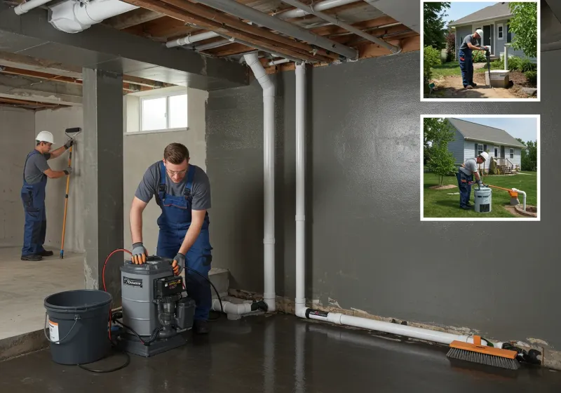Basement Waterproofing and Flood Prevention process in Lovingston, VA
